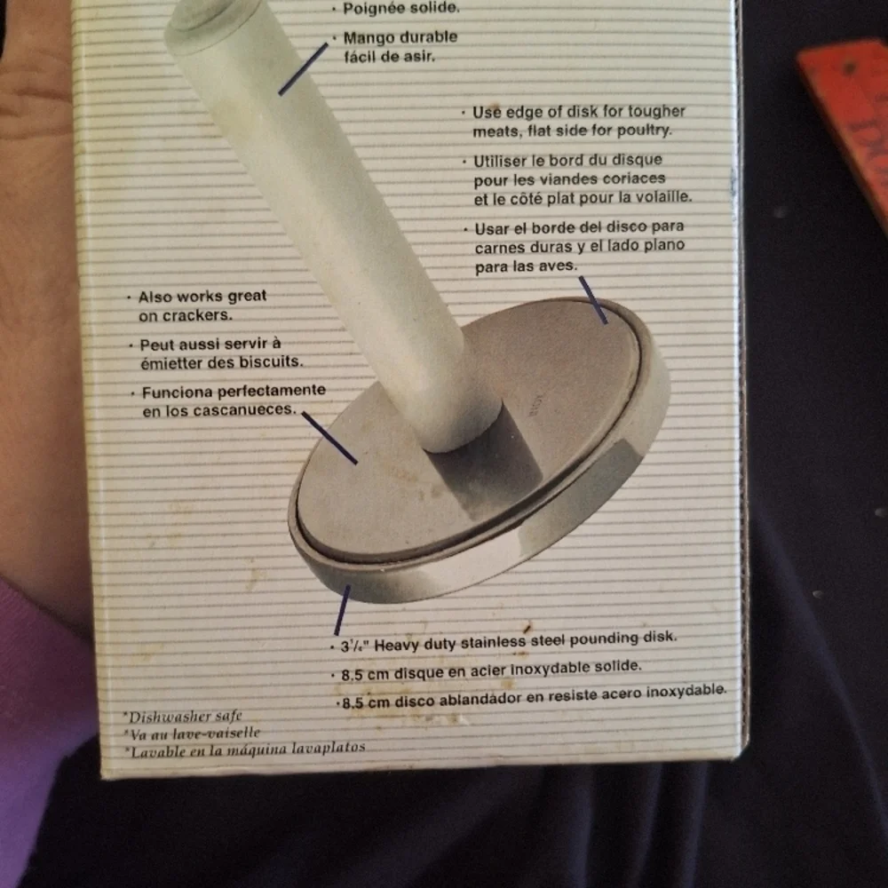 Progressive Stainless Steel Meat Pounder